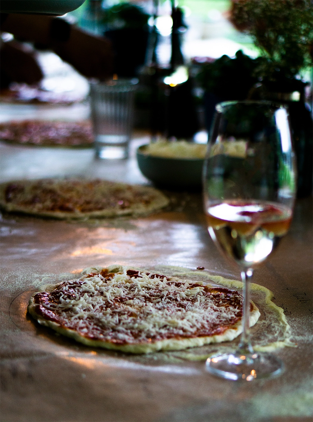 Przygotowanie pizzy